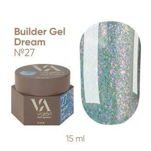 BUILDER GEL DREAM COLLECTION VALERI (15 ml). №27 NEWVDBG-27 фото