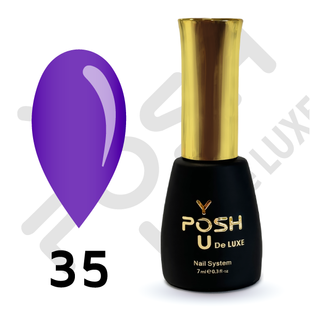 Гель лак - Без ТРО YOU POSH (7 ml). №35 - Ліловий colorposh35 фото