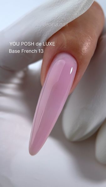 Cover Base - Без ТРО YOU POSH (30 ml). №13 - Ніжна світло-рожева baseposh30013 фото