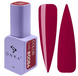 Гель лак DNKa, 7 ml Color #0084 - Винно-бордовий GPDC70084 фото 1