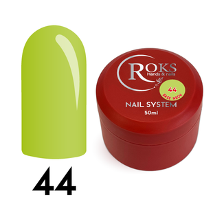 Cover Base - Без ТРО ROKS 50ml. №44 - Неонова лаймова CBR50044 фото