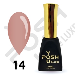 Cover Base - Без ТРО YOU POSH 12 ml. №14 - Бежево-персикова з голографічним шимером baseposh12014 фото