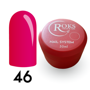 Cover Base - Без ТРО ROKS 50ml. №46 - Неонова малинова CBR50046 фото