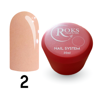 Cover Base - Без ТРО ROKS 30ml. №2 - Бежева CBR30002 фото