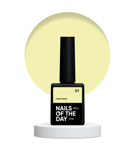 Base NAILSOFTHEDAY Cream №01, 10 мл u0000016872 фото