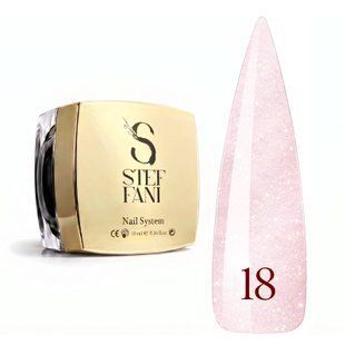 Light Acryl Gel Steffani 10 ml (Рідкий Акрил гель) №18 - Бежевий з шимером steflightacryl18 фото