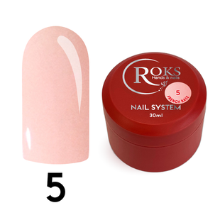 Cover Base - Без ТРО ROKS 30ml. №5 - Світло-рожева CBR30005 фото