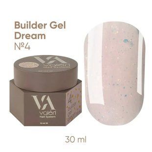 BUILDER GEL DREAM COLLECTION VALERI (30 ml). №04 NEW30VDBG-04 фото