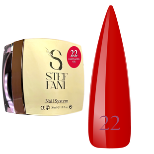 Light Acryl Gel Steffani 30 ml (Рідкий Акрил гель) №22 - Яскраво-червоний steflightacryl30-22 фото
