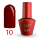 Гель лак - Без ТРО Roks 6 ml. №10 - Класичний пурпурний червоний COLR10 фото