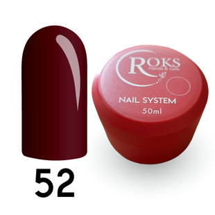Cover Base - Без ТРО ROKS 50ml. №52 - Колір вина CBR50052 фото