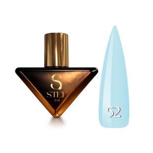 Гель лак - Без ТРО Steffani Color Gel polish №52 (9мл) - Пастельно-блакитний SGP09-52 фото