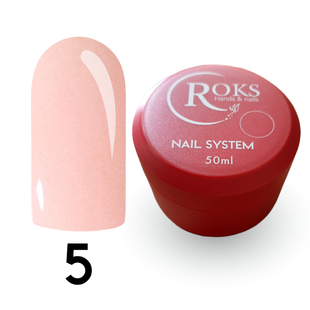 Cover Base - Без ТРО ROKS 50ml. №5 - Світло-рожева CBR50005 фото