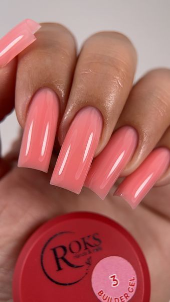 Builder Gel ROKS 30 мл №3 - Ніжний кораловий BGELR3003 фото