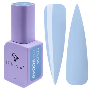 Гель лак DNKa, 7 ml Color #0048 - Блідо-волошковий GPDC70048 фото