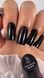 Top COLOR STEFFANI 9 ml BLACK (Кольоровий топ - Чорний) topblack9 фото 2