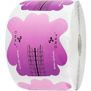 Нижні форми DNKa' Paper Builder nail forms short, 500pcs FDNKAD500 фото