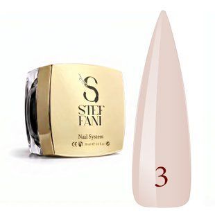 Steffani Builder Gel 3 (30мл) - Бежевий (тілесний) SBGel30-03 фото