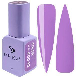 Гель лак DNKa, 12 ml Color #0042 - Світло-фіолетовий GPDC0042 фото