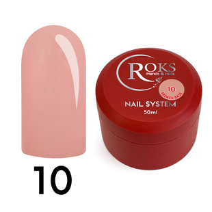 Cover Base - Без ТРО ROKS 50ml. №10 - Бежево-рожева CBR50010 фото