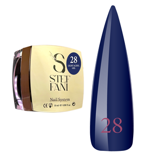 Light Acryl Gel Steffani 10 ml (Рідкий Акрил гель) №28 - Темно синій steflightacryl28 фото