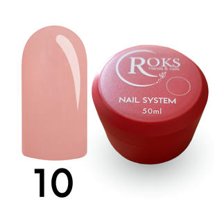 Cover Base - Без ТРО ROKS 50ml. №10 - Бежево-рожева CBR50010 фото