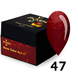 Cover Base - Без ТРО YOU POSH (30 ml). №47 - Насичена червона з глітером baseposh30047 фото 1