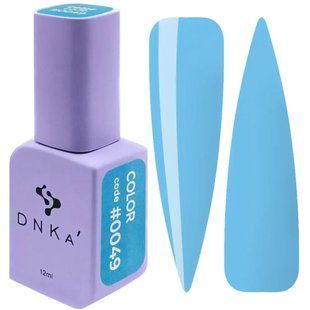 Гель лак DNKa, 12 ml Color #0049 - Волошковий GPDC0049 фото