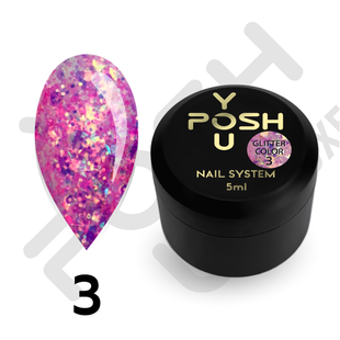 Glitter Color You Posh №3 gcyp3 фото
