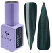 Гель лак DNKa, 7 ml Color #0057 - Темно-зелений з шимером GPDC70057 фото 1