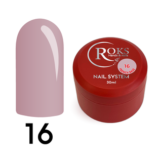 Cover Base - Без ТРО ROKS 30ml. №16 - Ніжна сітло-рожева CBR30016 фото