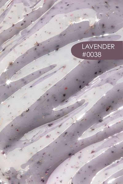 DNKa' Liquid Acrygel (12 ml). #0038 - Молочно-лавандовий з сухоцвітами LAD0038-12 фото
