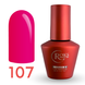 Гель лак - Без ТРО Roks 6 ml. №107 - Неоновий малиновий COLR107 фото