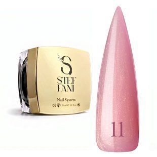 Steffani Builder Gel 11 (30мл) - Молочно-рожевий з шимером SBGel30-11 фото