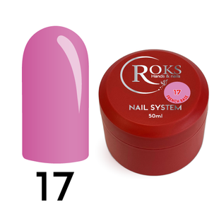 Cover Base - Без ТРО ROKS 50ml. №17 - Яскрава рожева CBR50017 фото