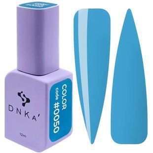 Гель лак DNKa, 12 ml Color #0050 - Яскраво-блакитний GPDC0050 фото