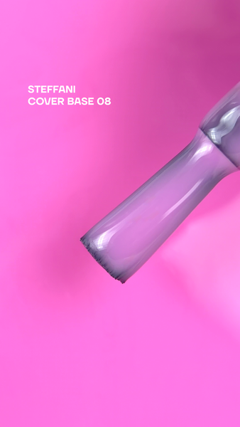 Rubber Base French(30 мл). №8 - Яскраво-рожева SCB30-08 фото