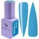 Гель лак DNKa, 12 ml Color #0050 - Яскраво-блакитний GPDC0050 фото 1
