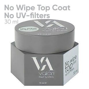 VALERI TOP NON WIPE NO UV FILTER (30 ml). Артикул: VTNW6nUV фото