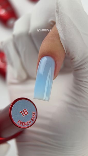 Cover Base - Без ТРО ROKS 50ml. №18 - Сіро-голуба CBR50018 фото