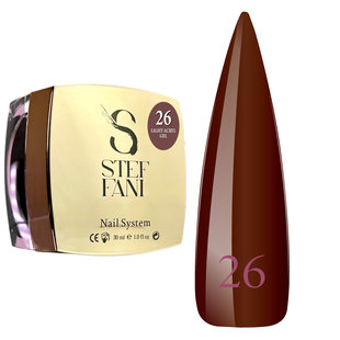 Light Acryl Gel Steffani 30 ml (Рідкий Акрил гель) №26 - Шоколадний steflightacryl30-26 фото