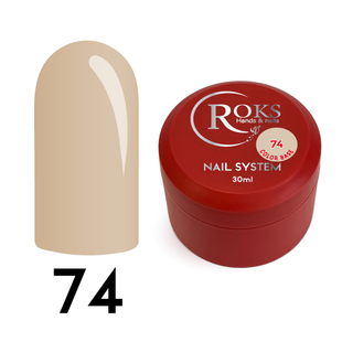 Cover Base - Без ТРО ROKS 30ml. №74 - Лате CBR30074 фото