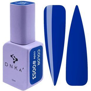 Гель лак DNKa, 12 ml Color #0053 - Темно-синій GPDC0053 фото