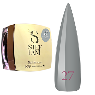 Light Acryl Gel Steffani 30 ml (Рідкий Акрил гель) №27 - Сірий steflightacryl30-27 фото